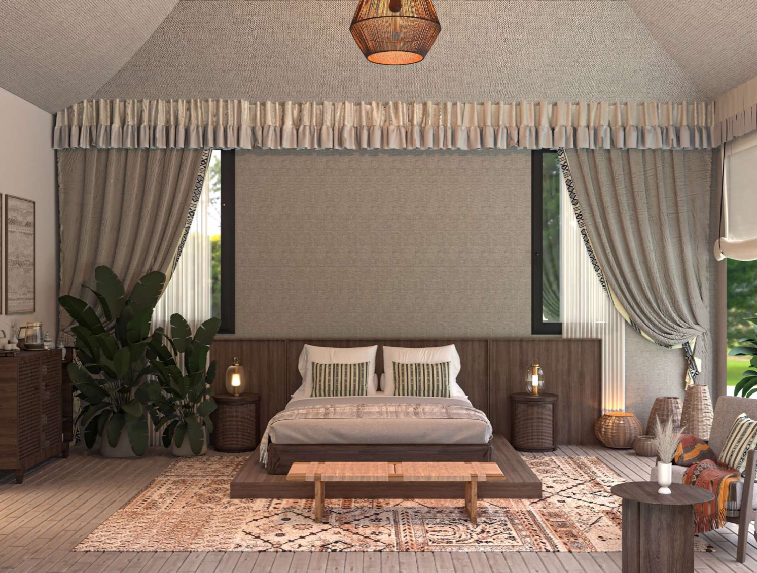 Commercial Project Bedroom, Red Sea Resort 2024